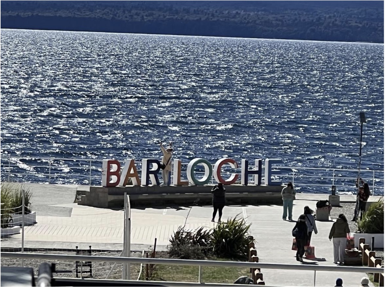 A view of Bariloche lake