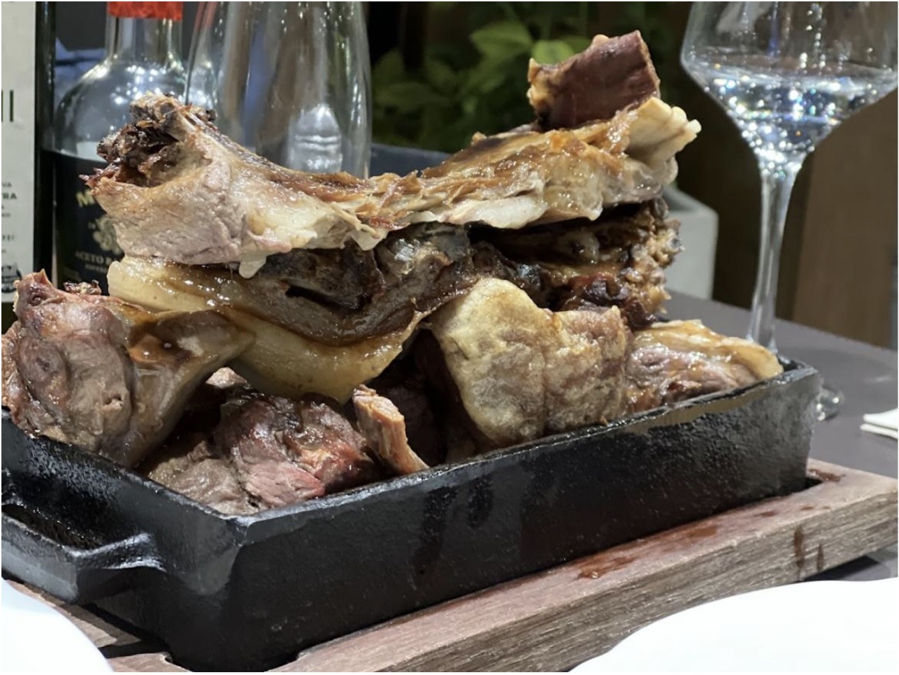 Lamb Dish at La Candelaria