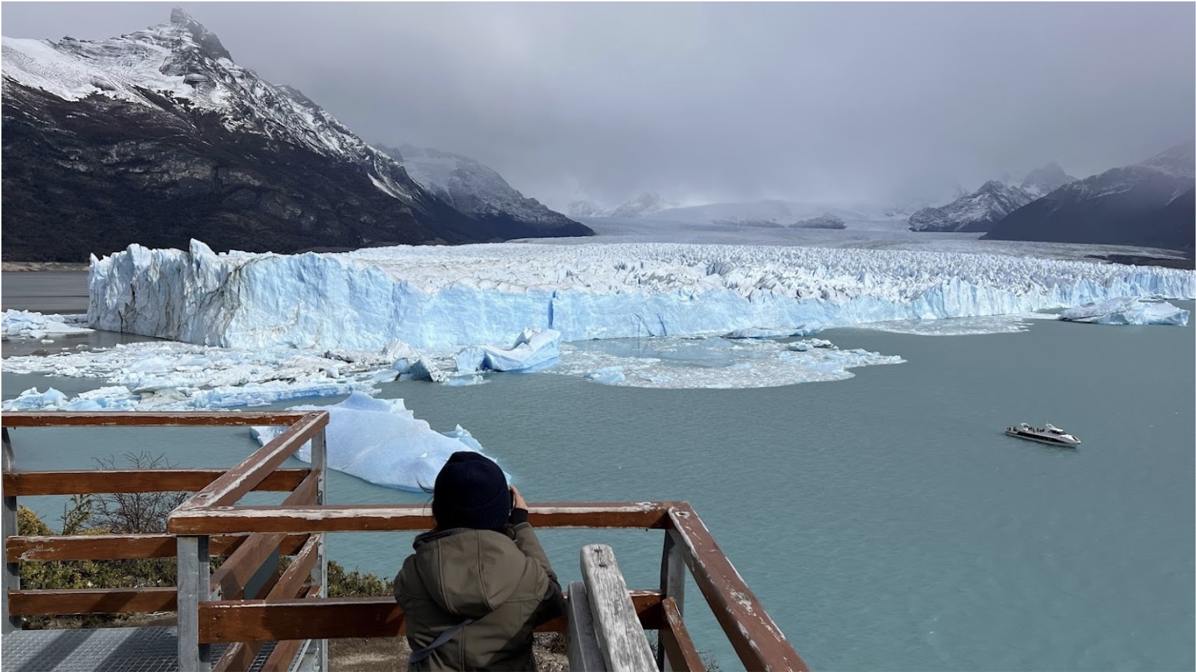 View of Lake Perito Morino