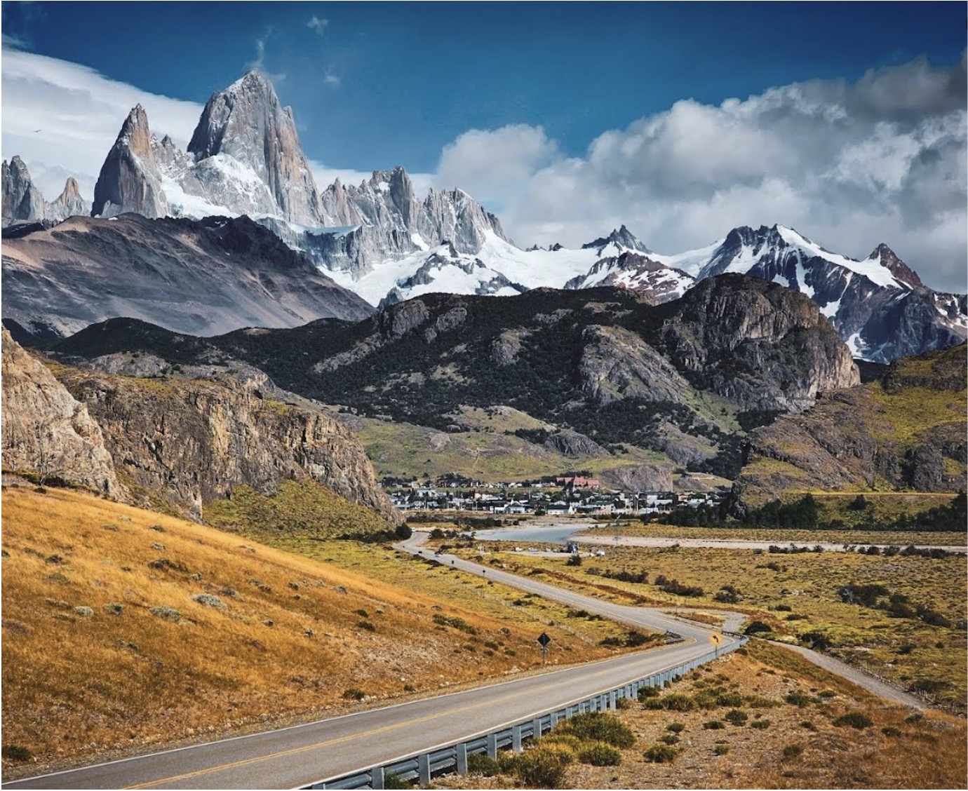 Morning view of El Chalten