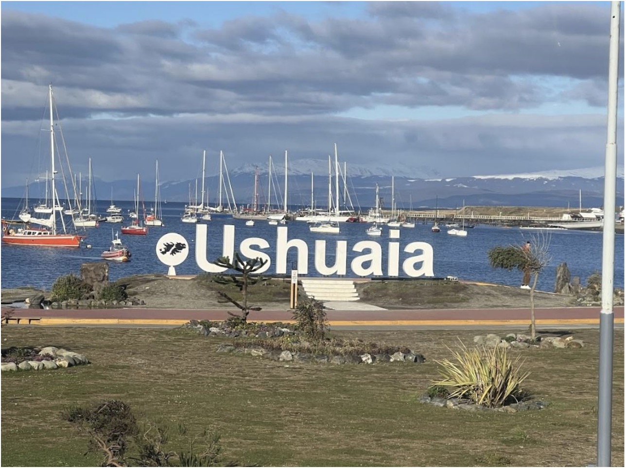 View of Usuaia's bay