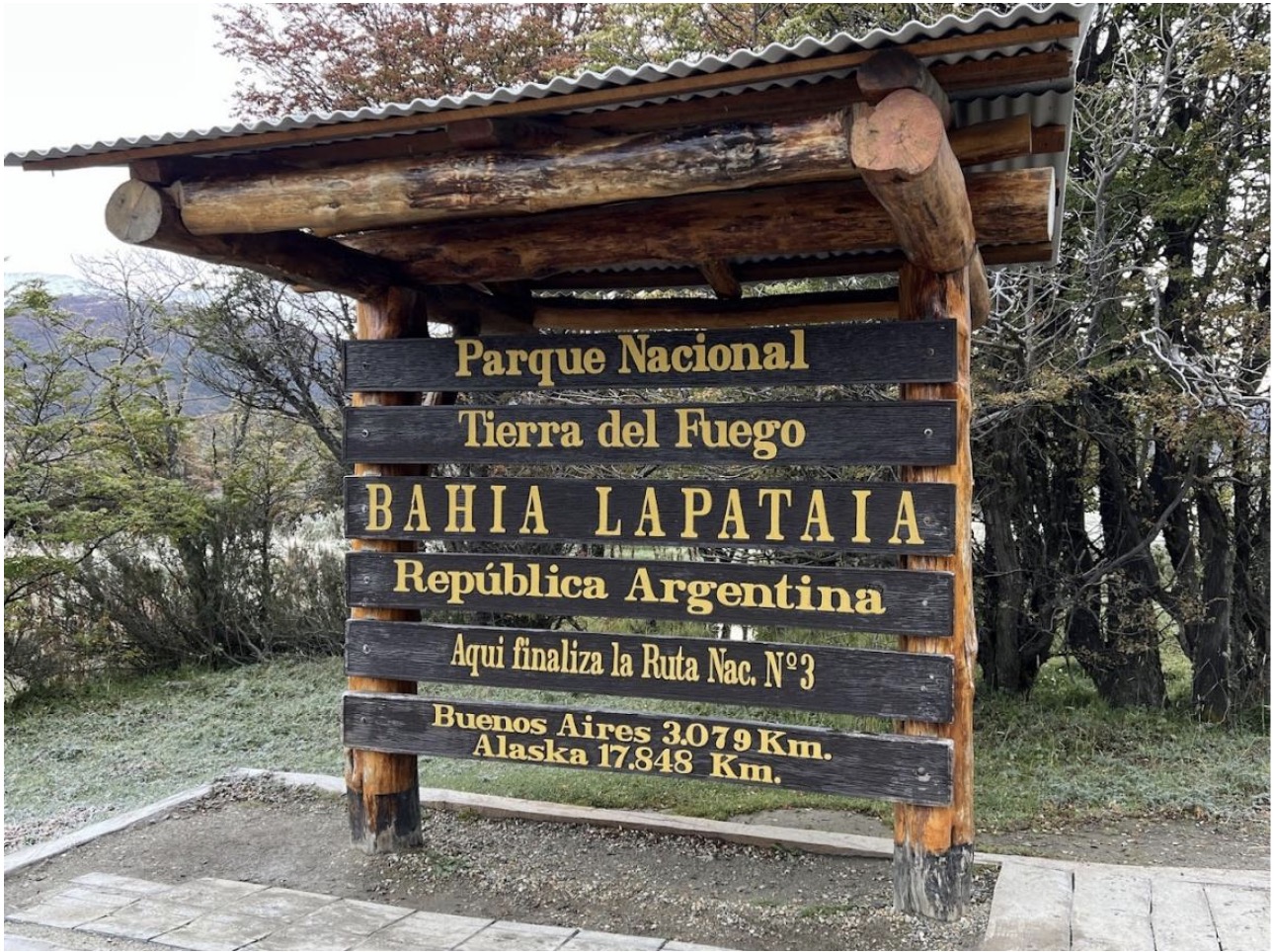 The 'End of the World' sign