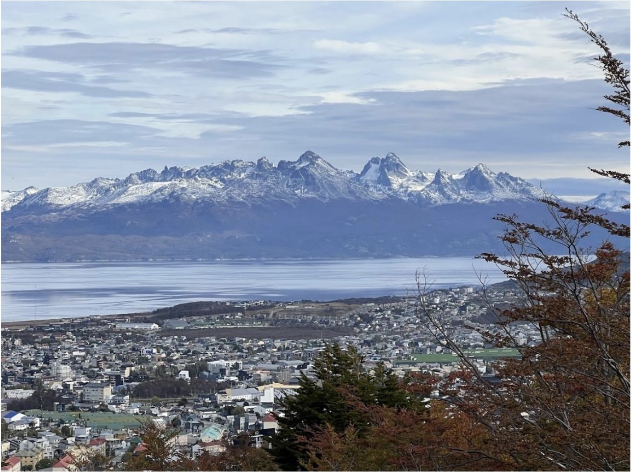 A view from outside Ushuaia city