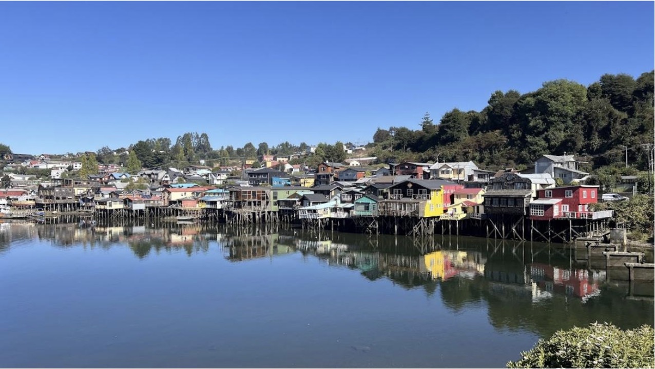 Traditional palafitos (stilt houses)