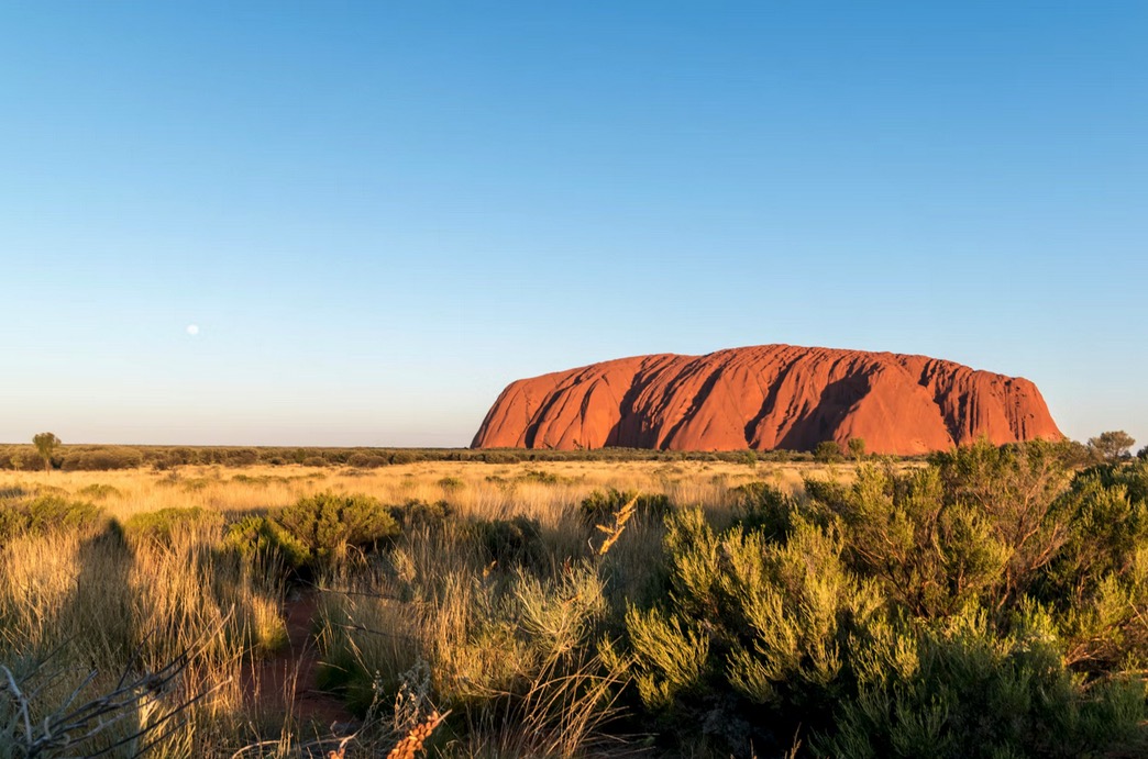 Sunrise in Uluru