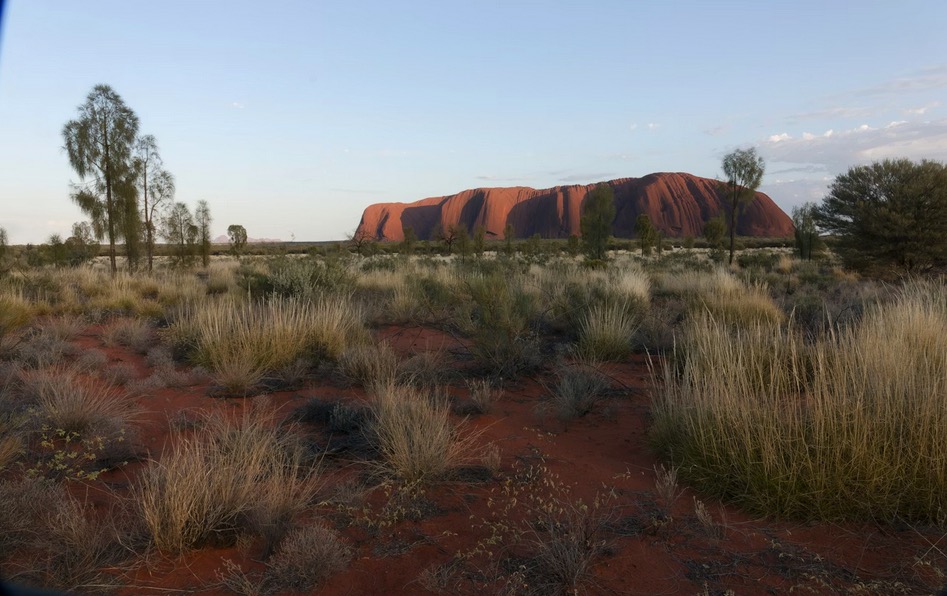 Sunset at Uluru-Kata Tjuta National Park