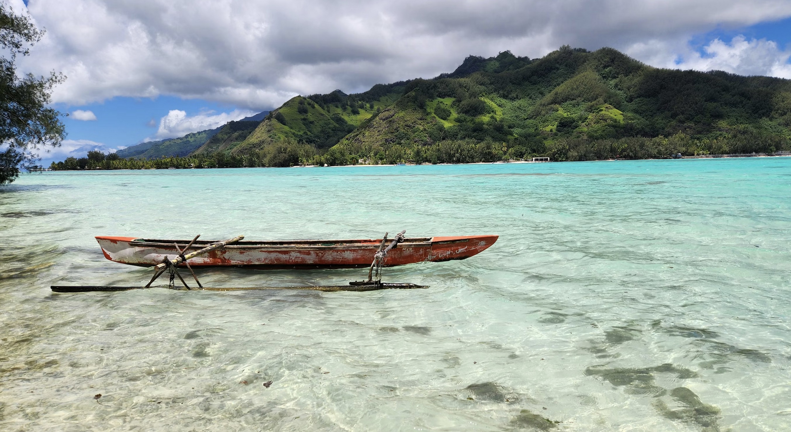 Kayaking in calm waters
