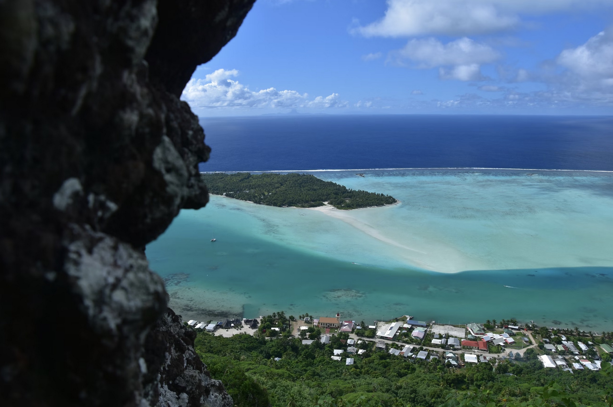 A view from the heights of our hike