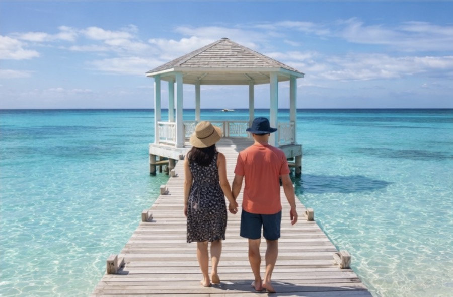 Grace Bay Morning Walk