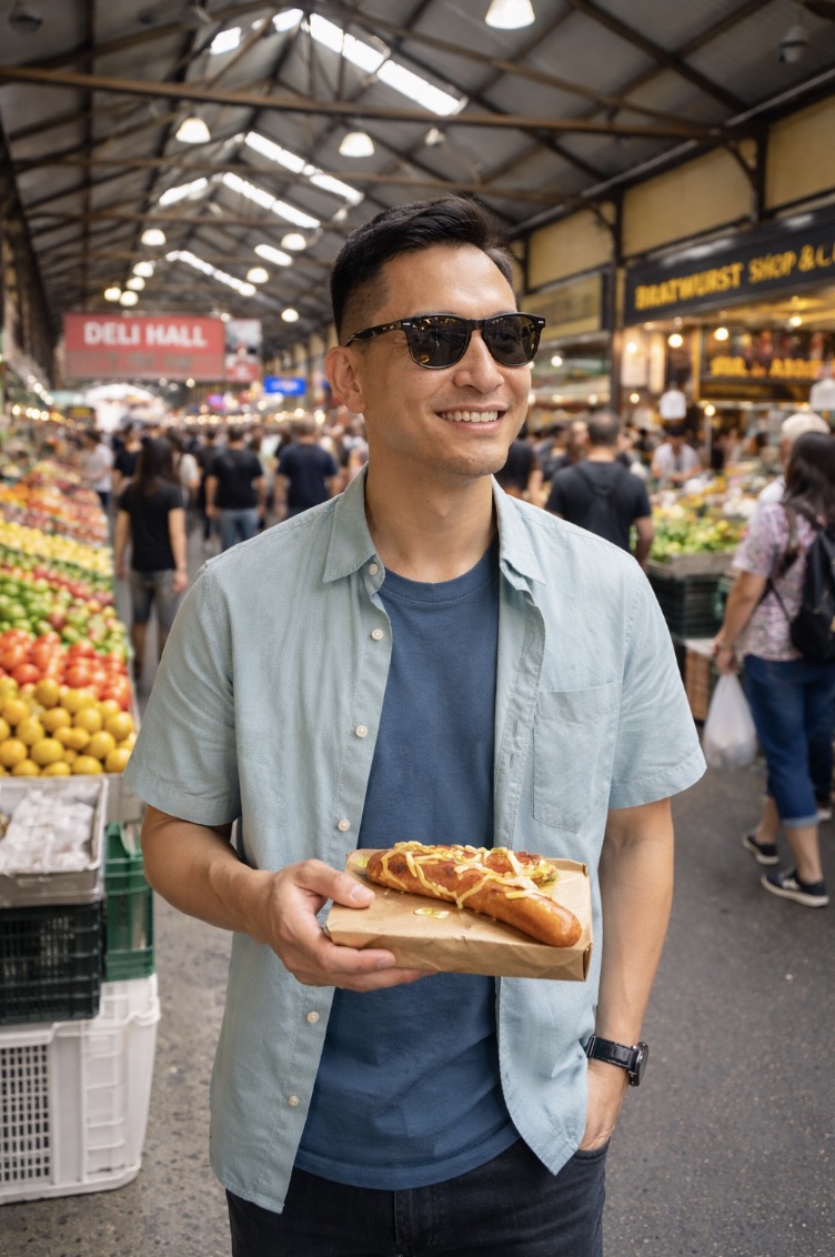 Food at Queen Victoria Market