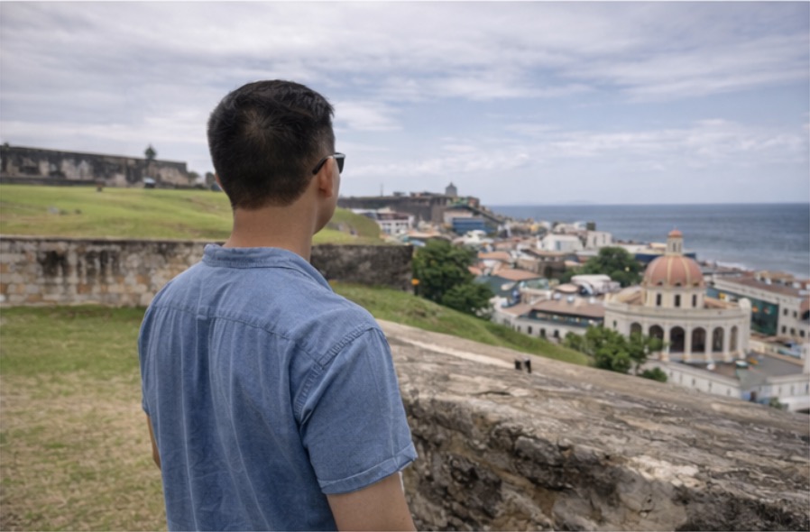 View from mount britton Tower