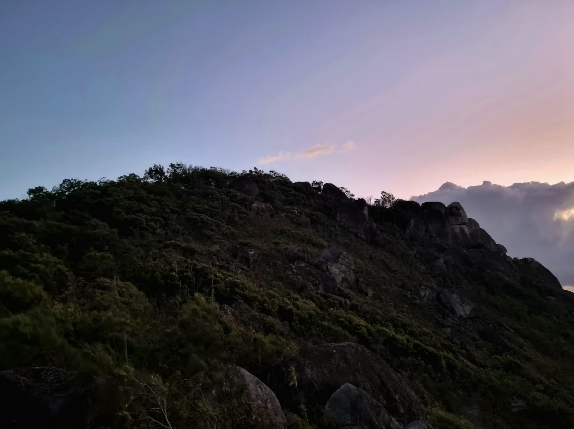 View from our summit hike