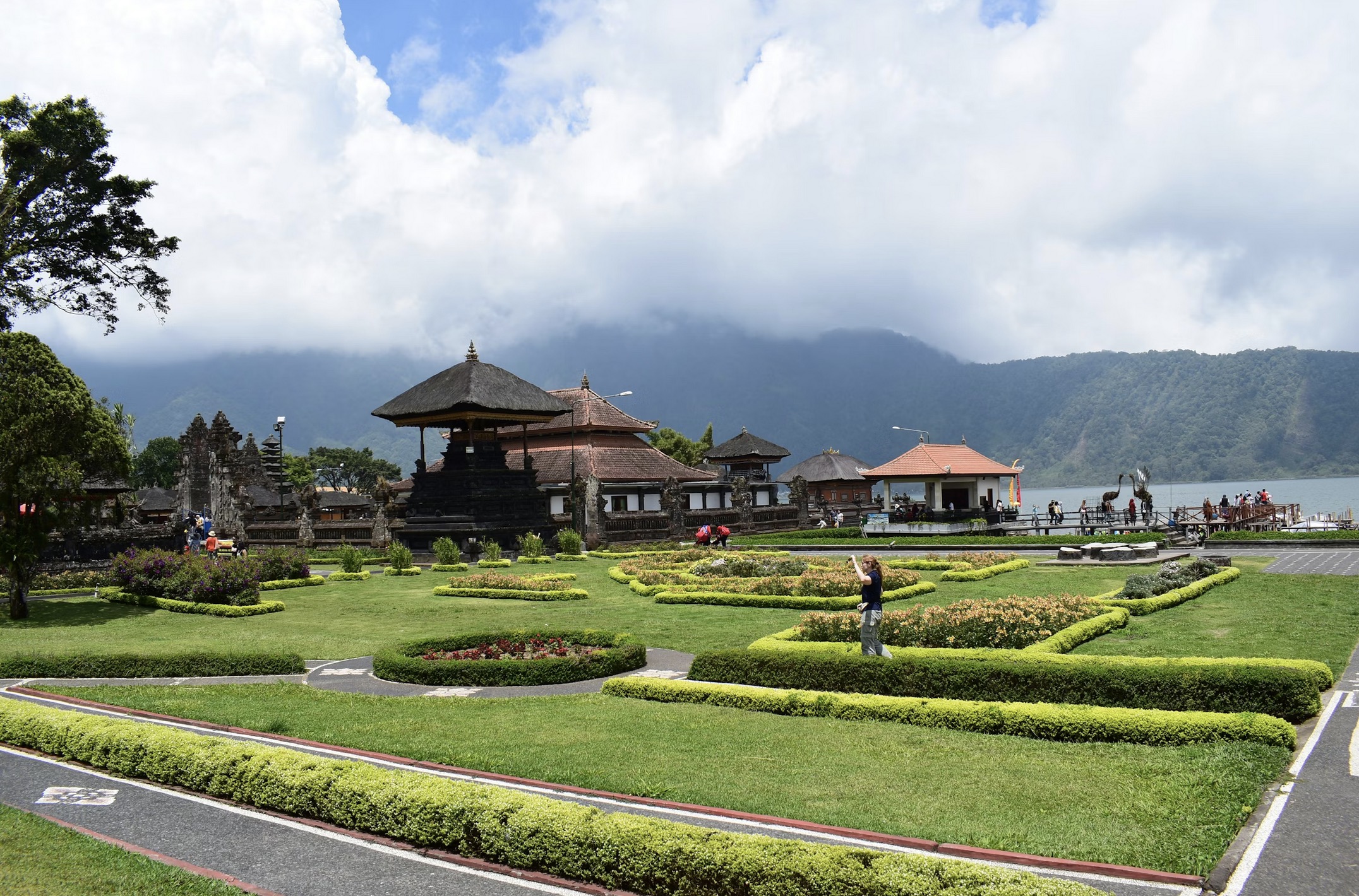Beautiful garden in Bali