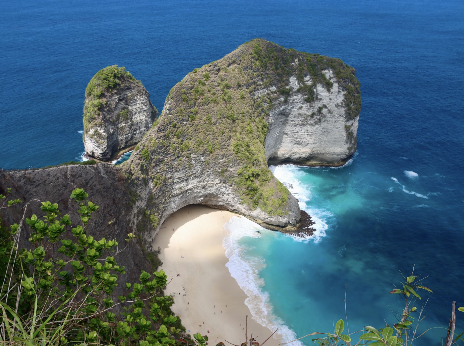 Nusa Penida looks like a T-rex